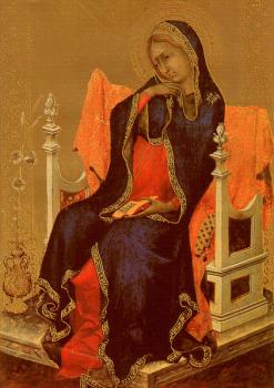 Simone Martini : religion oil painting XI